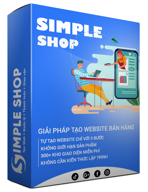 7. Bảng giá Simple Shop