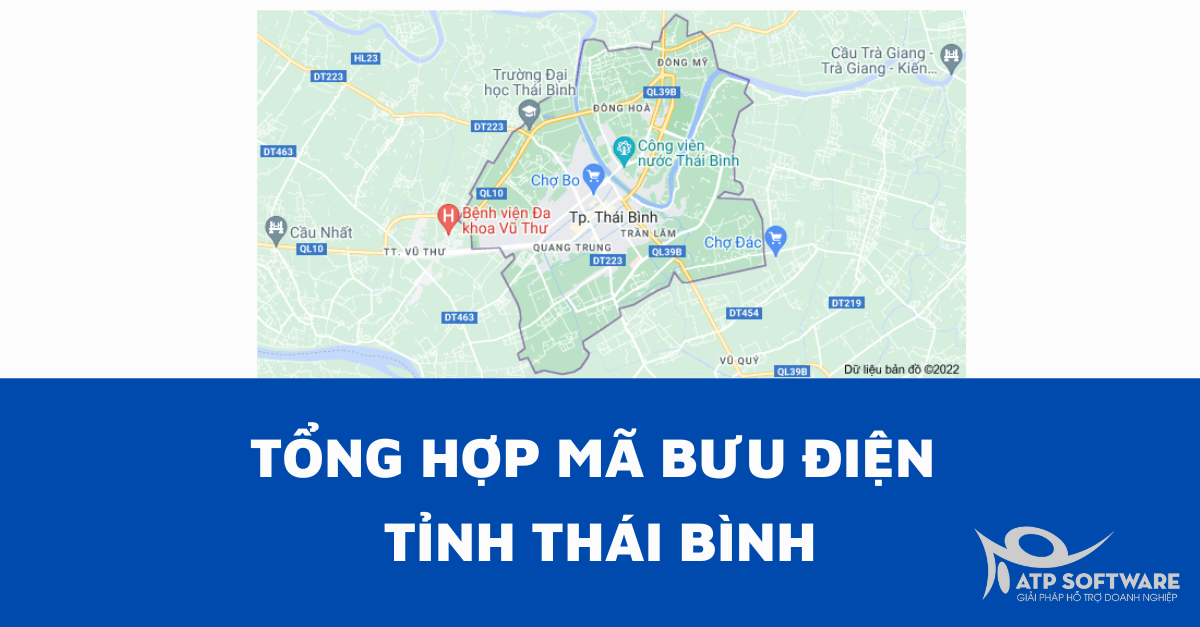 mã bưu điện Thái Bình,postcode Thái Bình, zipcode Thái Bình