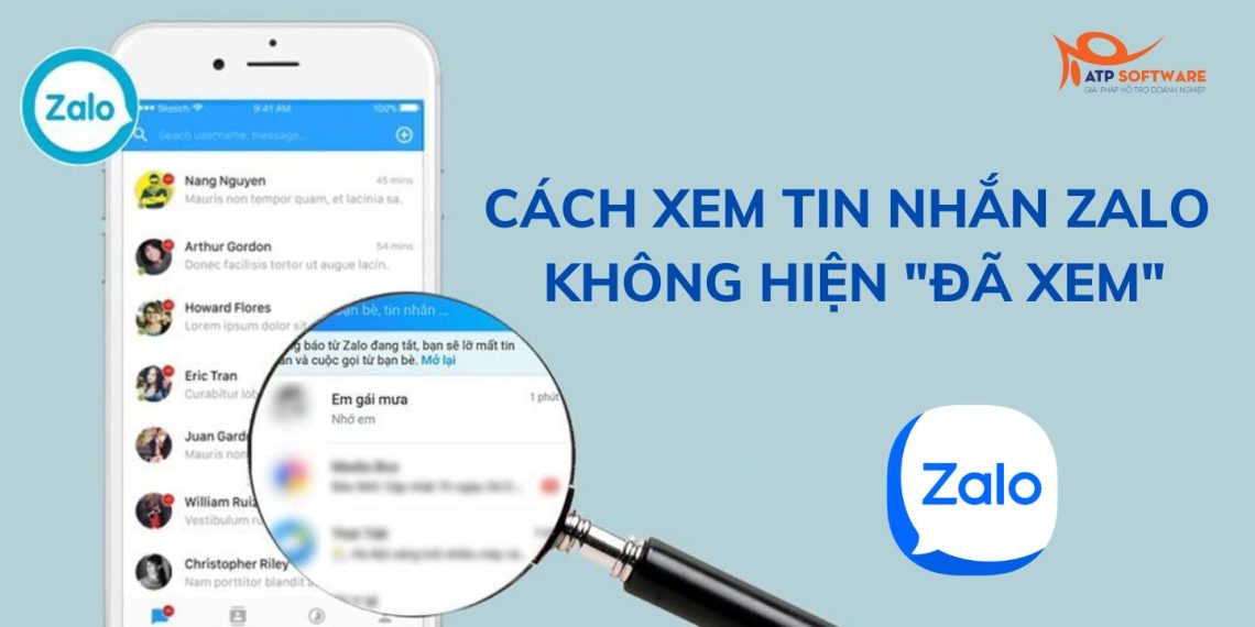 Cách xem tin nhắn Zalo không hiện đã xem trên máy tính và điện thoại 4 cách xem tin nhắn zalo không hiện đã xem