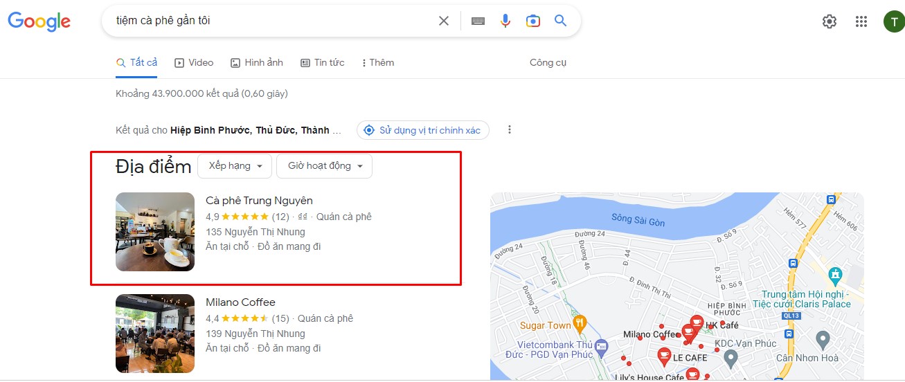 dịch vụ review google maps