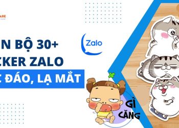 sticker zalo độc đáo