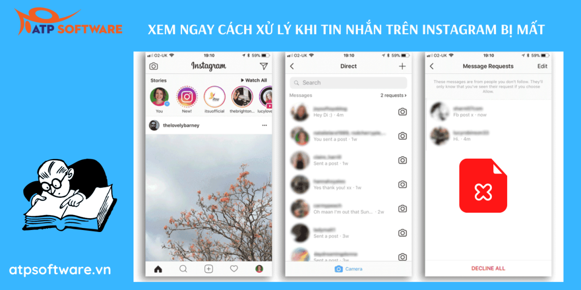 Xem ngay cách xử lý khi tin nhắn trên Instagram bị mất 4 Xem ngay cách xử lý khi tin nhắn trên Instagram bị mất