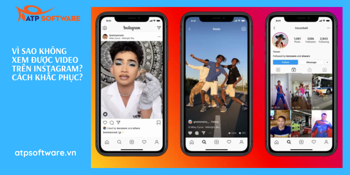 Vì sao không xem được video trên Instagram?