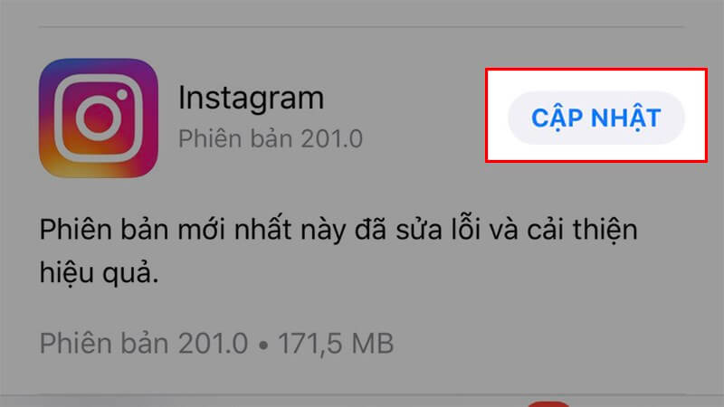instagram không có chụp ảnh sticker 