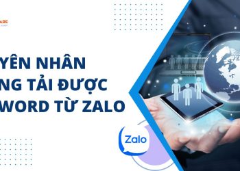 không tải được file word trên zalo