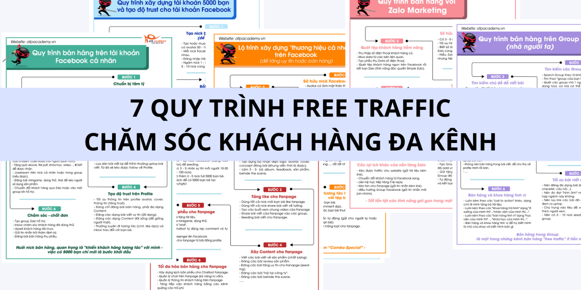Chia Sẻ 7 Quy Trình Free Traffic Chăm Sóc Khách Hàng Đa Kênh Của ATP 8 Chia Sẻ 7 Quy Trình Free Traffic Chăm Sóc Khách Hàng Đa Kênh Của ATP