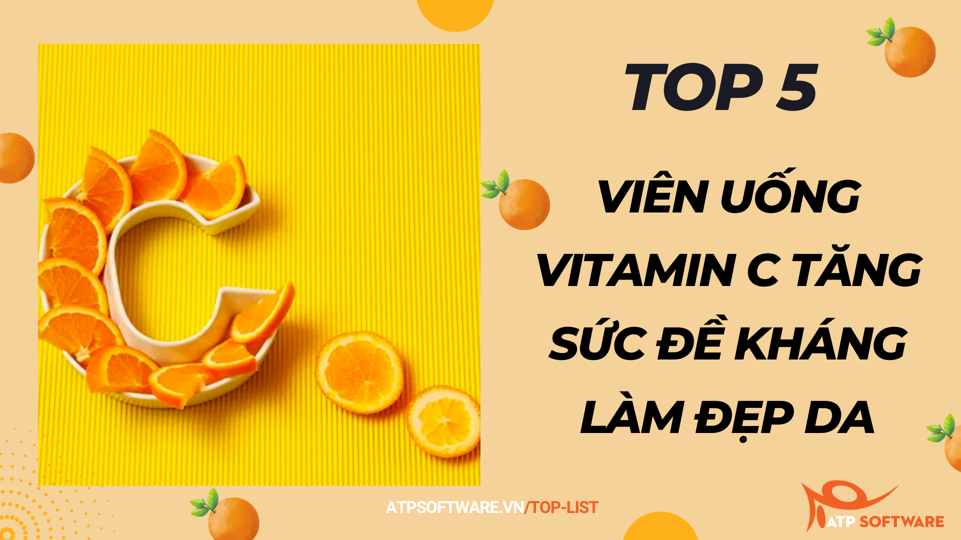 viên uống Vitamin C tăng sức đề kháng làm đẹp da