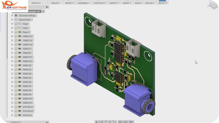 Autodesk EAGLE - Phần mềm thiết kế mạch điện tử