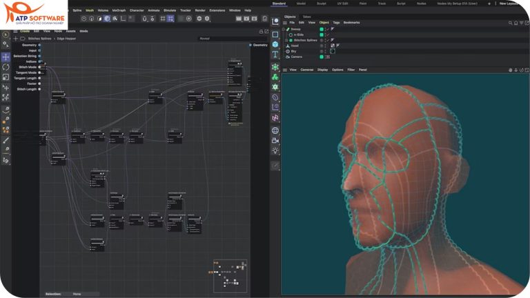 Cinema 4D - Phần mềm thiết kế đồ họa 3D