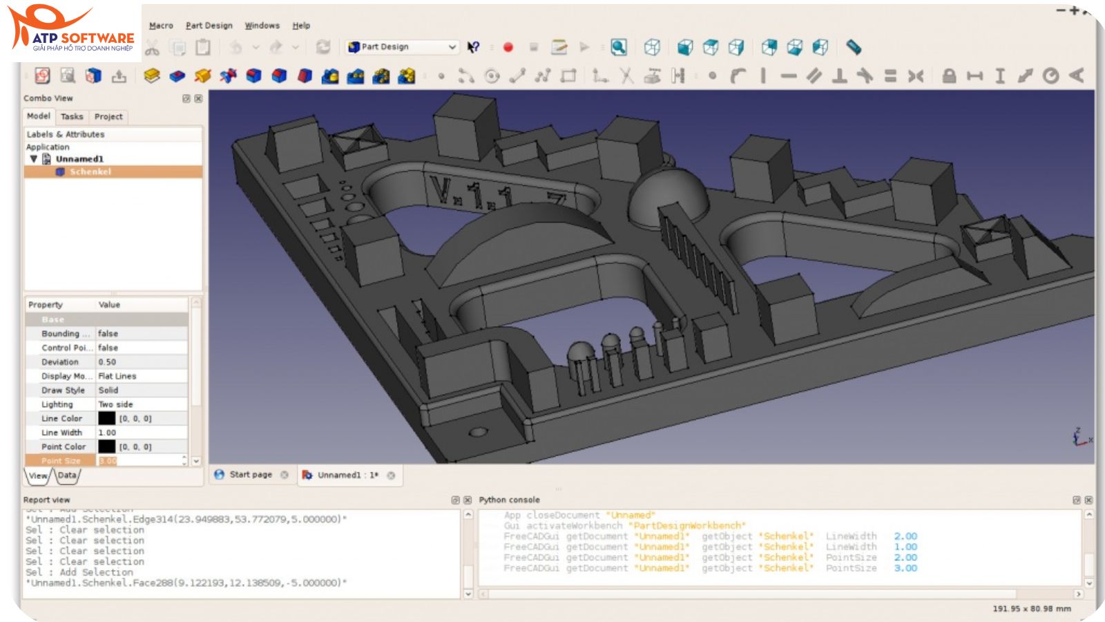 FreeCAD - Công cụ thiết kế 3D