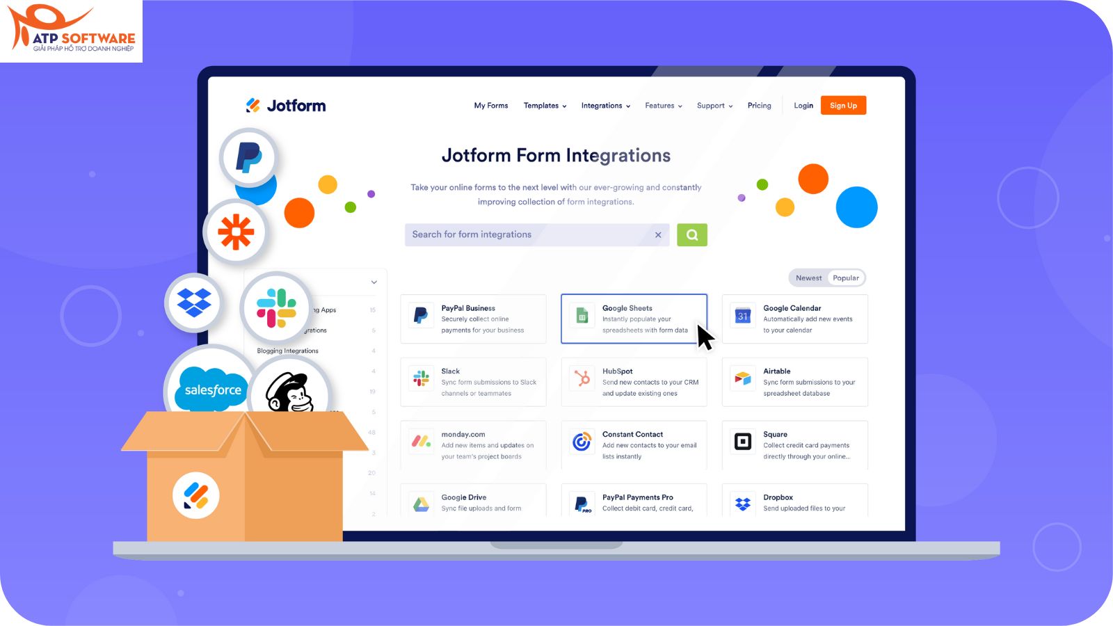 Jotform - Trình tạo biểu mẫu trực tuyến