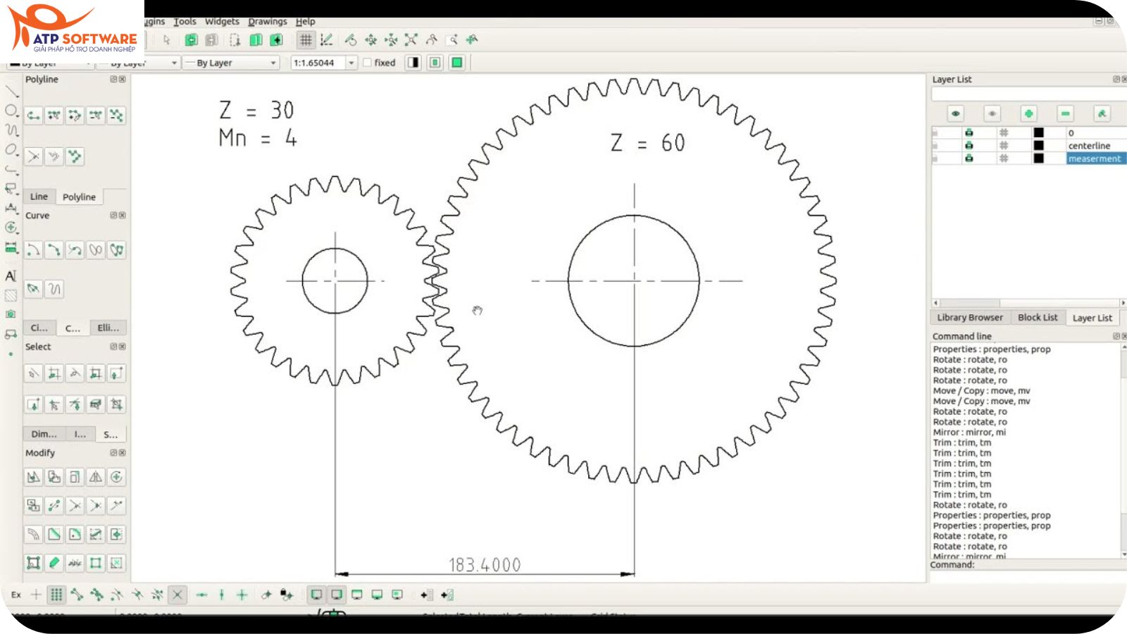 LibreCAD - Phần mềm CAD 2D