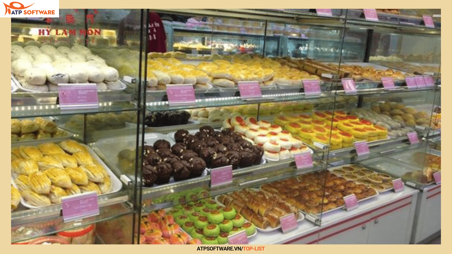 cửa hàng bánh ngọt nổi tiếng ở TP Hồ Chí Minh