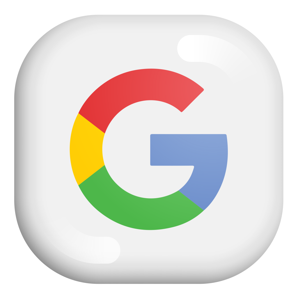 Google modern 3D icon on Premium vector PNG