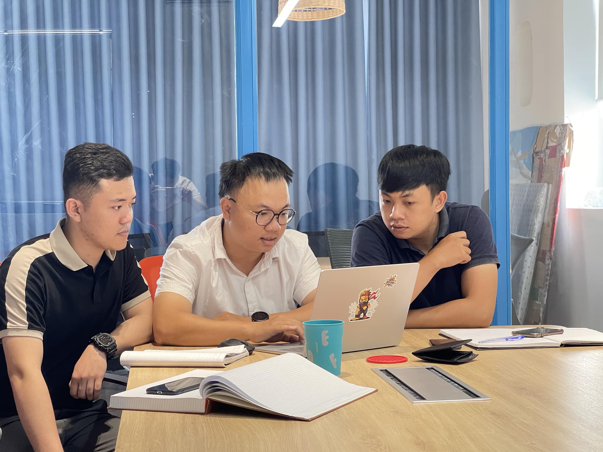 Võ Quang Thuận cùng CEO Đại Bùi và CO-FOUNDER Trần Thịnh Lâm