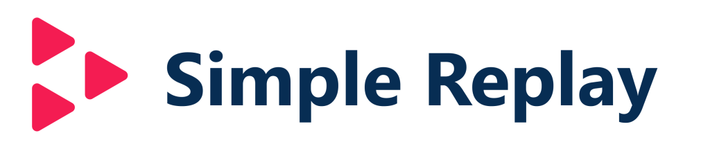 logo simple replay 2