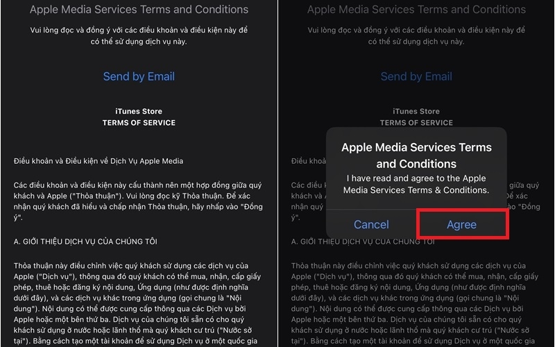 sau đó nhấn "Đồng ý".