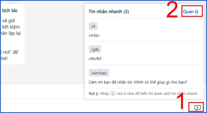 Cách tạo tin nhắn nhanh trên Zalo nhanh và | ATP Software