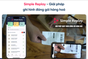 simple replat giai phap ghi hinh dong goi hang hoa