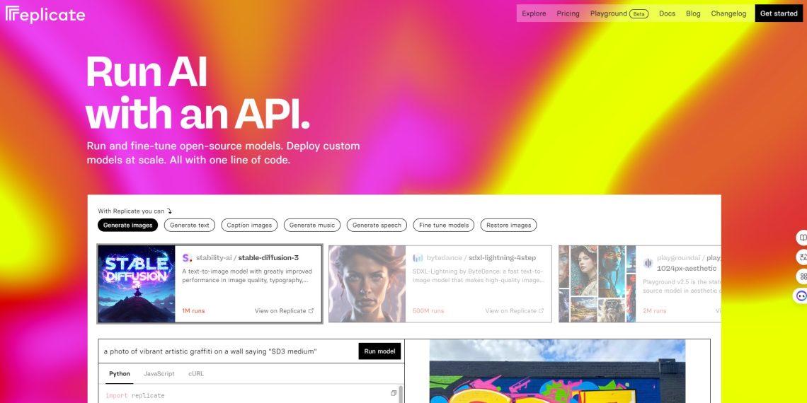 Hướng Dẫn Sử Dụng Công Cụ Replicate AI