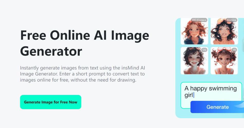 insMind AI Image Gen: Trình tạo hình ảnh AI online miễn phí | ATP Software