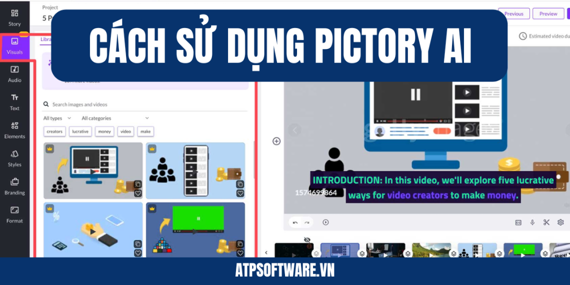 Cách sử dụng Pictory AI - Công cụ text to video chuyên nghiệp 1 Cách sử dụng Pictory AI – Công cụ text to video chuyên nghiệp