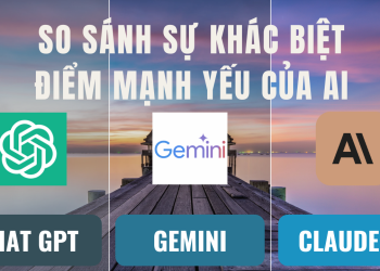 Phân Tích Sự Khác Biệt Giữa AI Chat GPT, Gemini AI và Claude AI