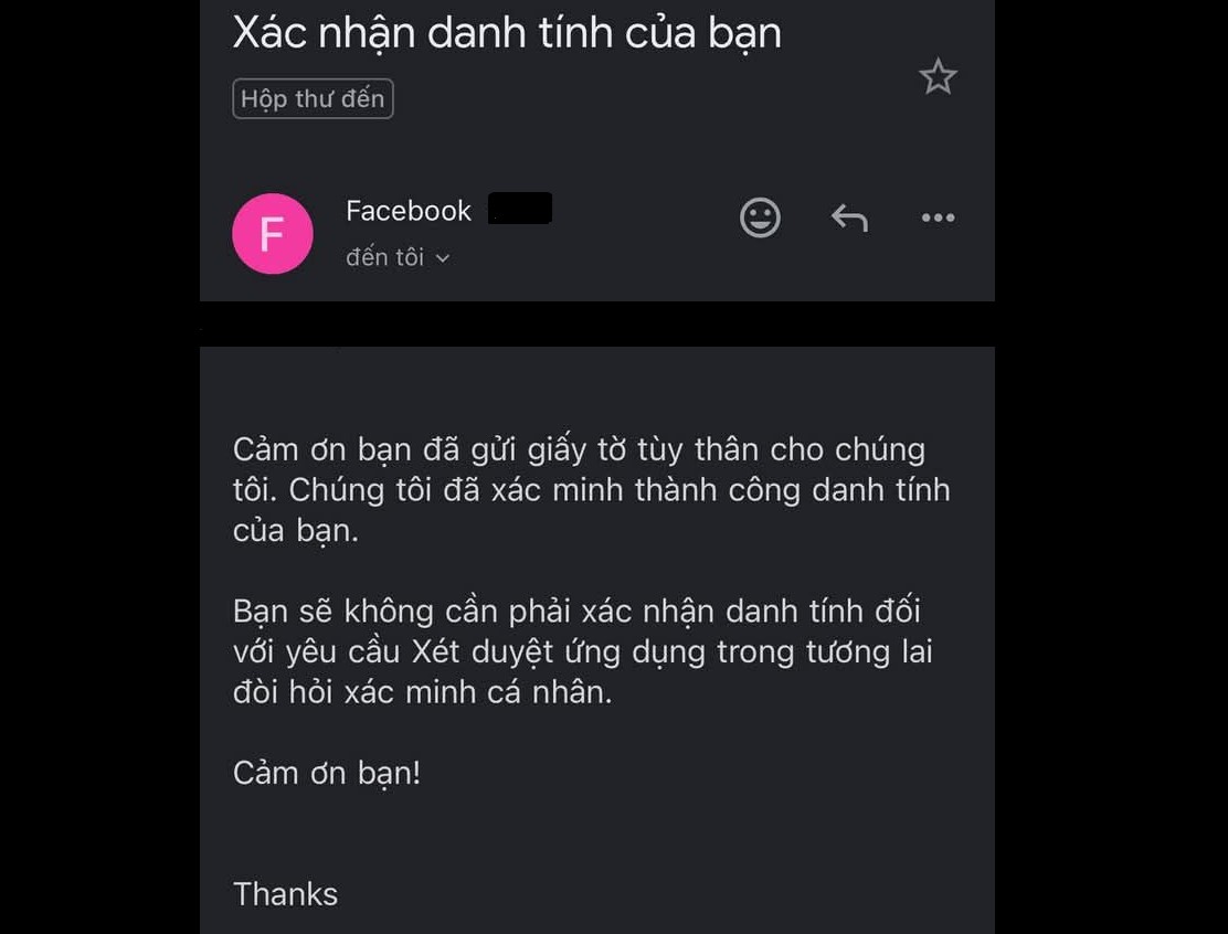 xac minh danh tinh facebook 2