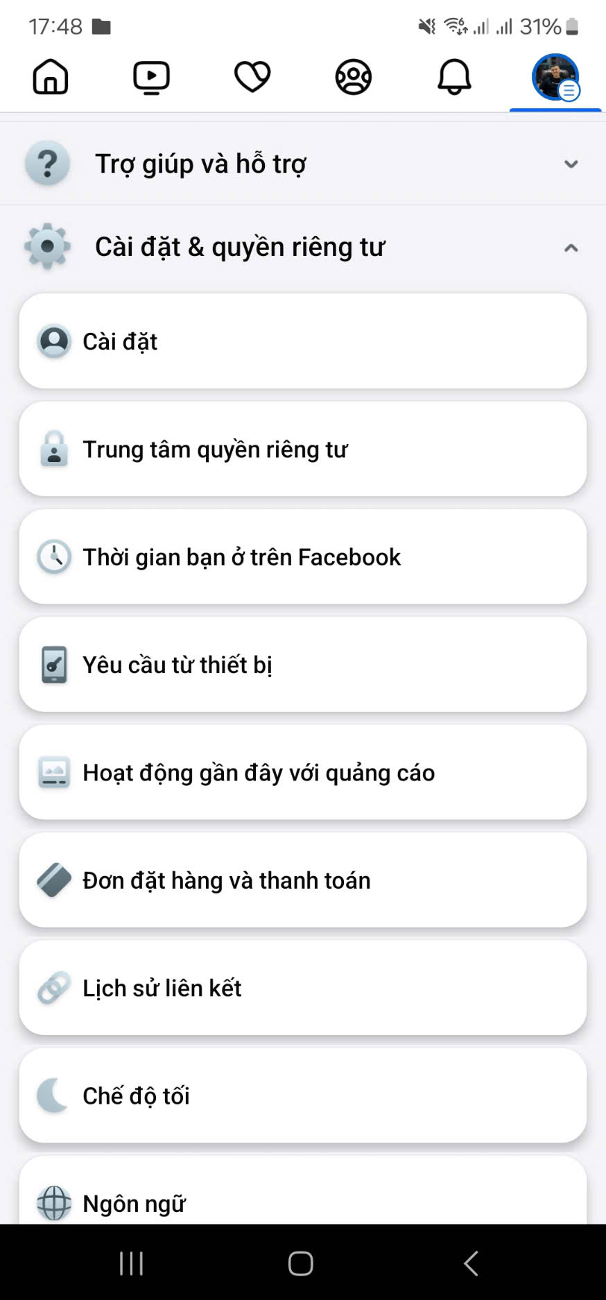 xac minh so dien thoai facebook tren dien thoai 3