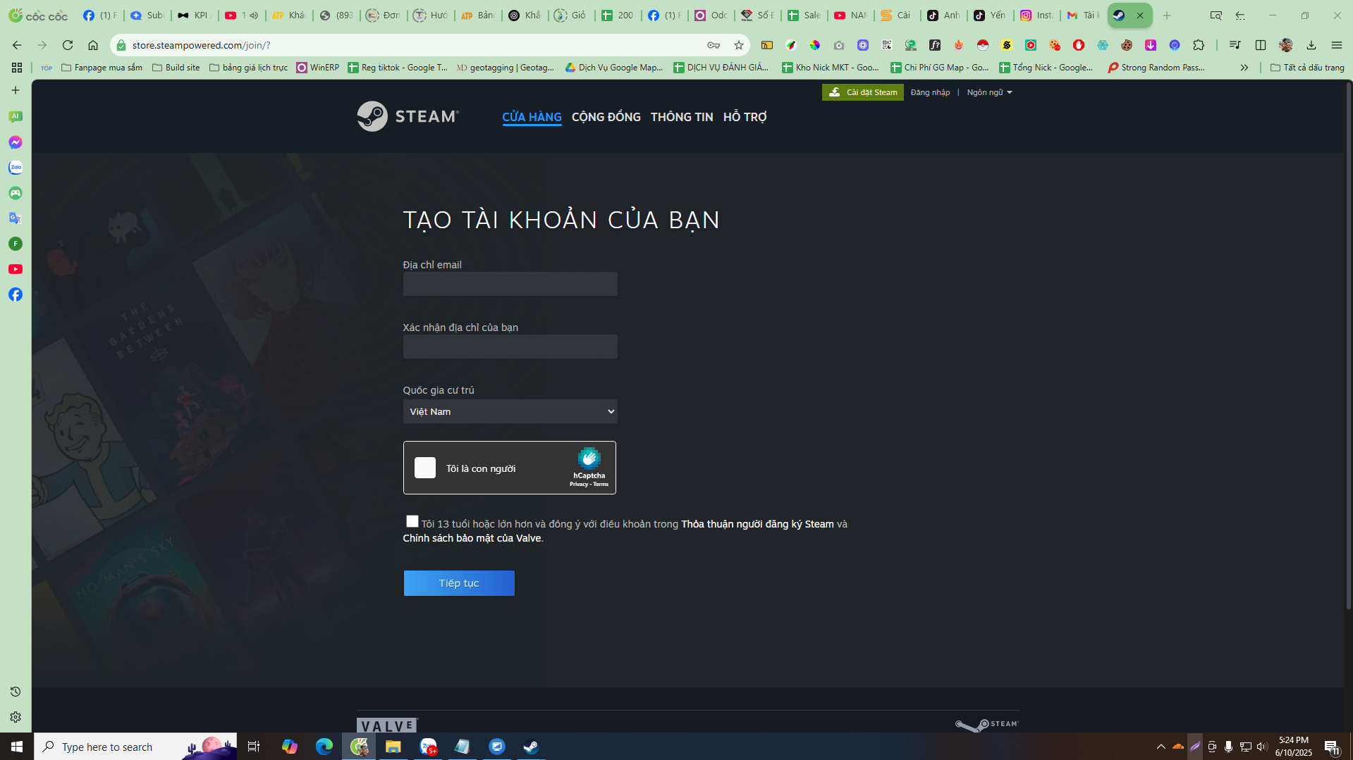 Cách tải PUBG: BATTLEGROUNDS trên Steam miễn phí mới nhất 12 Tạo tài khoản steam