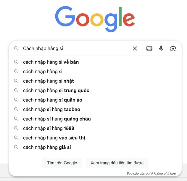 cach nhap hang secondhand