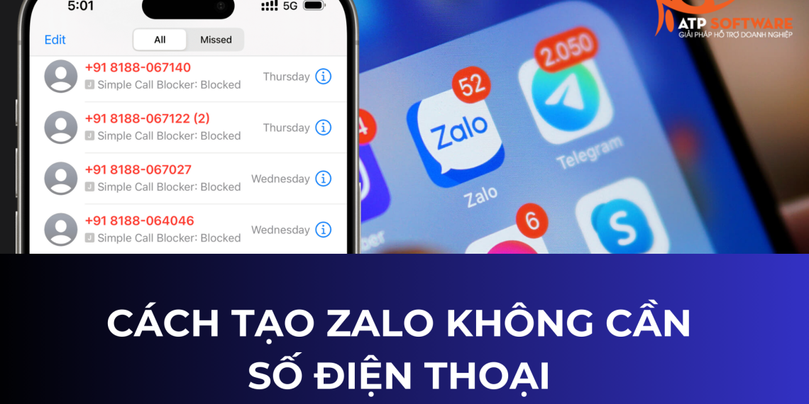 Cách Tạo Zalo Không Cần Số Điện Thoại Đơn Giản