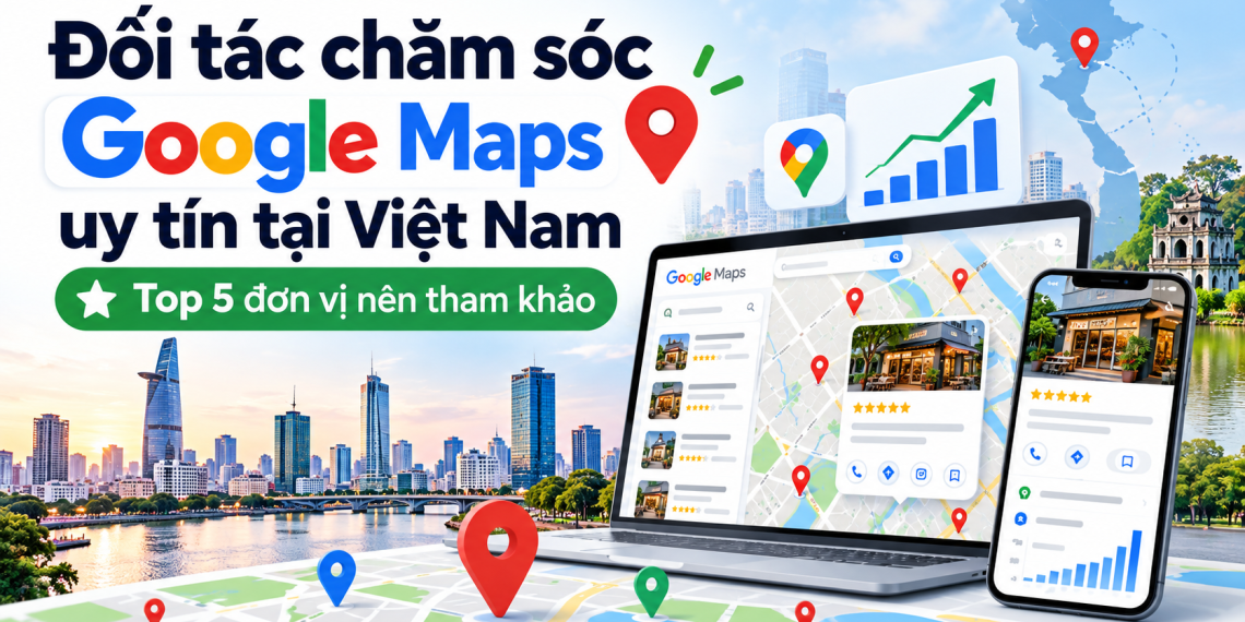 Danh sách đối tác chăm sóc Google Maps uy tín tại Việt Nam