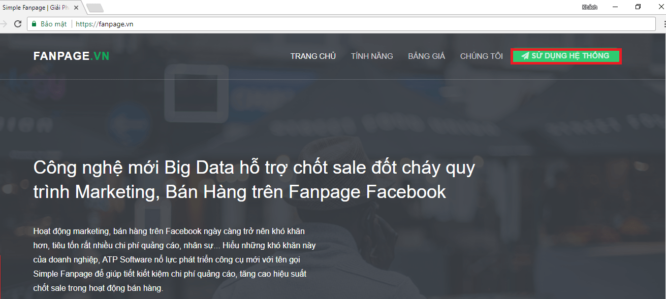fan 1 - Hướng dẫn sử dụng Simple Fanpage - Giải pháp tra cứu SDT khách hàng trên Facebook
