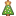 Christmas tree icon for Facebook Christmas Tree Emoticon