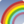 Rainbow emoticon Rainbow Facebook Emoticon