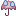 Umbrella icon for Facebook comments Umbrella Emoticon