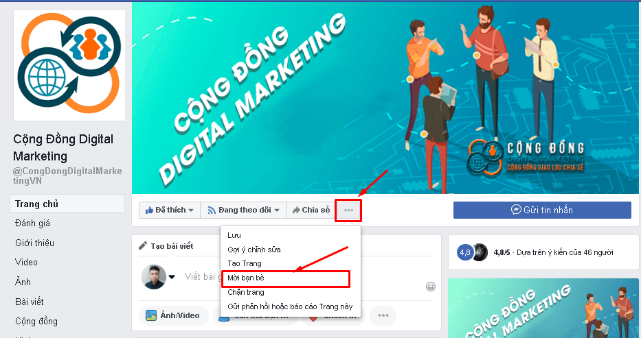 Case Study kéo 800 like Fanpage trong 15p Cộng đồng Digital Marketing (5000 trong lâu dài) mời bạn bè like page - Case Study kéo 800 like Fanpage trong 15p Cộng đồng Digital Marketing (5000 trong lâu dài)