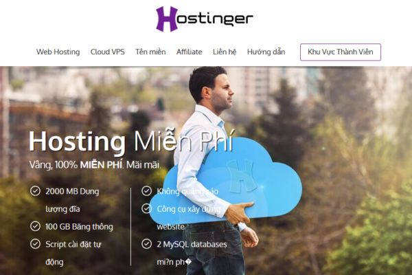 Tạo blog học WordPress trên Free Hosting của Hostinger
