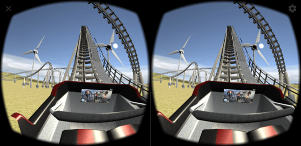 Trò chơi tàu lượn siêu tốc VR