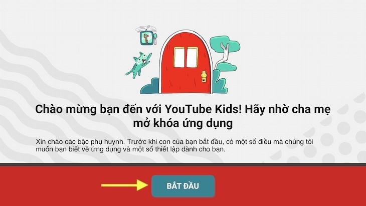 cach cai dat youtube kids ung dung youtube cho be 3