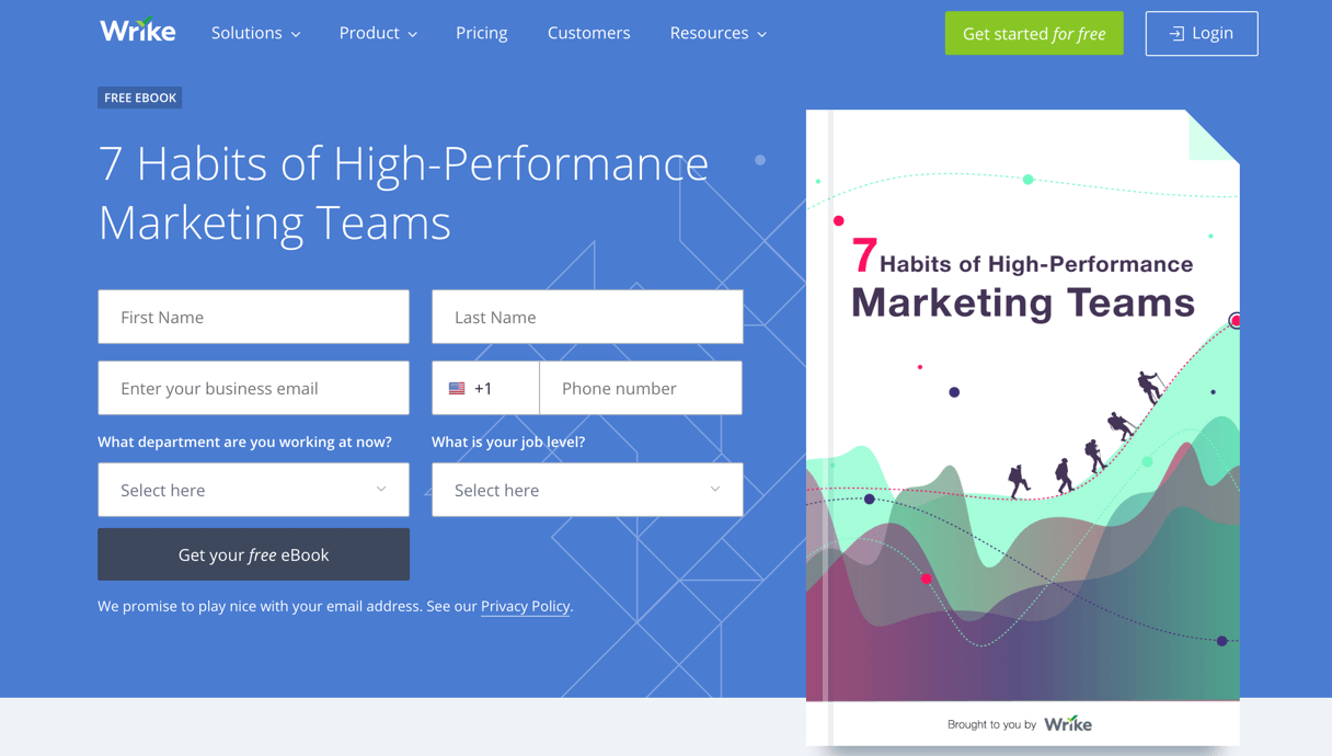 high performance marketing teams