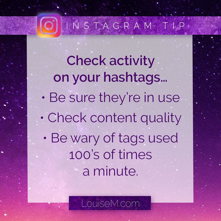 instagram active hashtags