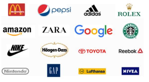 Logo những thương hiệu nổi tiếng trên thế giới