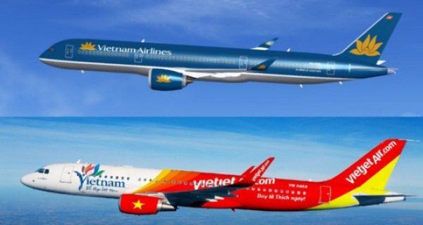 Cá tính thương hiệu thể hiện qua Font chữ - Vietnam Airlines và Vietjet Air 