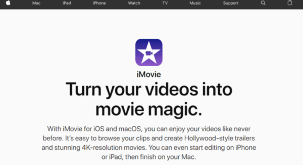 Apple iMovie
