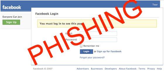 Facebook Phishing Page