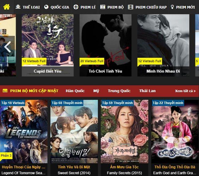 top 25 trang web xem phim truc tuyen tot nhat viet nam 2019 3
