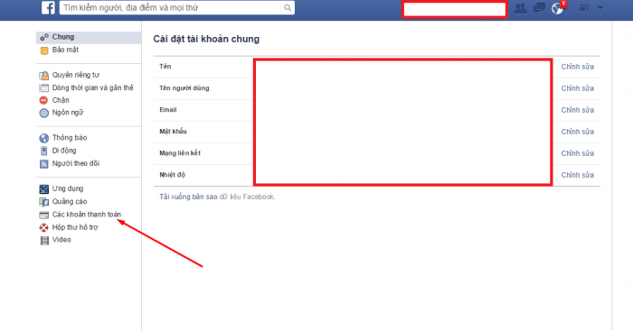 Hơn 200 cách làm, mẹo vặt thủ thuật Facebook 2022 (update mỗi ngày) 61 add visa thanh toán trên Facebook