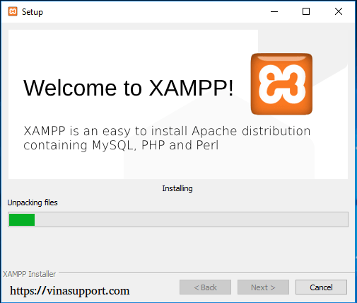 Thiết đặt Xampp trên Windows